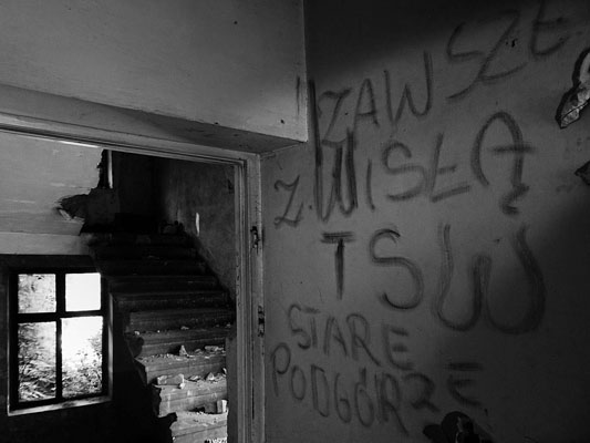 Opuszczone domy, Podgrze, Krakow, 2016